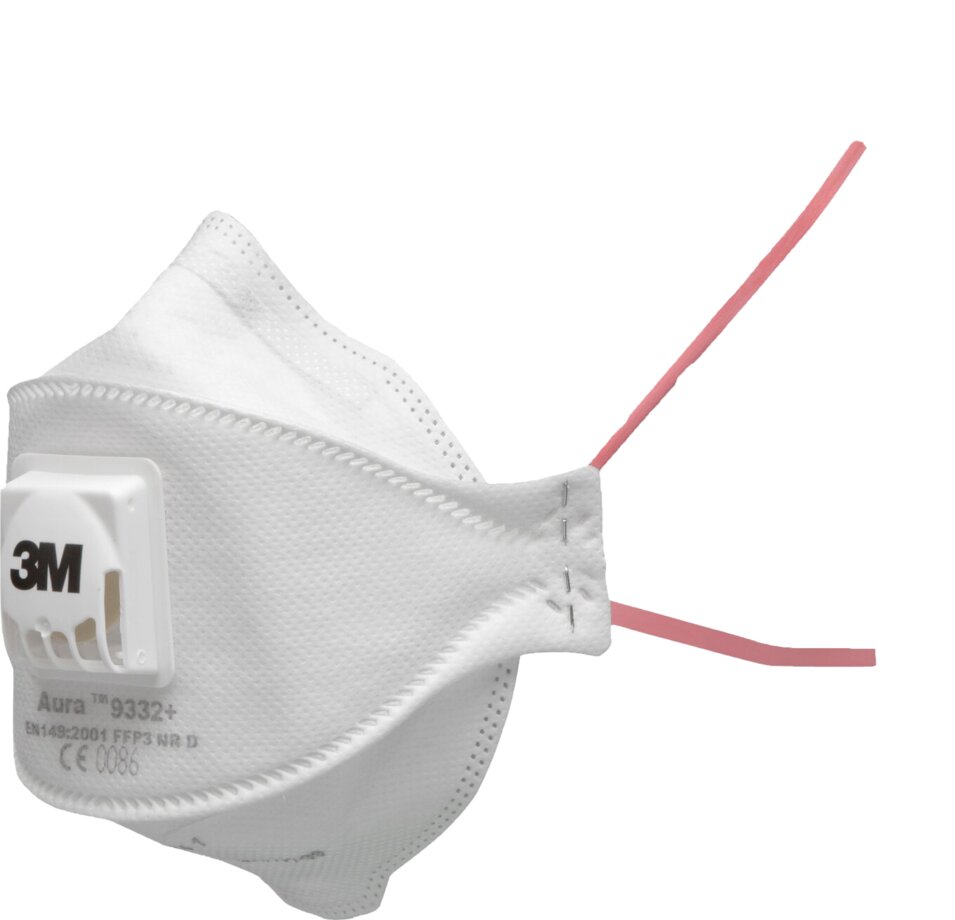 Mask FFP3V 3M 9332+ à10 1 Wenaas