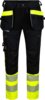 Signal-Stretchhose Herren 2 Schwarz/Fluorgelb Wenaas  Miniature