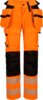 Hi-vis Stretch Trousers for Women, Class 2 1 Fluor Orange/Black Wenaas  Miniature