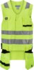 Signalweste 1 Fluoreszierendes Gelb/Schwarz Wenaas  Miniature
