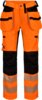 Signal-Stretchhose für Herren, Klasse 2 1 Fluoreszierendes Orange/schwarz Wenaas  Miniature