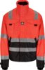 Piloten-Signaljacke Winter 2 Fluorrot/Schwarz Wenaas  Miniature