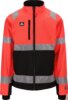 Softshell-Signaljacke 2 Fluorrot/Schwarz Wenaas  Miniature