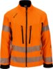 Signal-Stretchjacke für Herren, Klasse 3 1 Fluoreszierendes Orange/schwarz Wenaas  Miniature