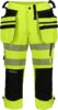 Signalhose in 3/4-Länge, Klasse 1 2 Fluoreszierendes Gelb/Schwarz Wenaas  Miniature