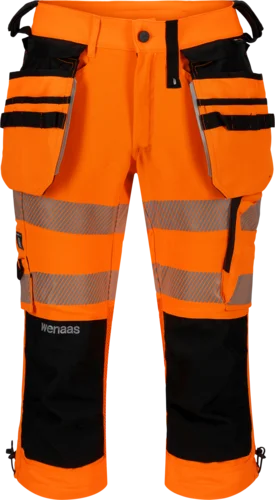Hoge zichtbaarheid 3/4 broek, klasse 1 Wenaas Medium