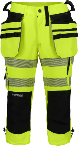 Hoge zichtbaarheid 3/4 broek, klasse 1 Wenaas Medium