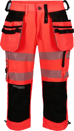 Hoge zichtbaarheid 3/4 broek, klasse 1 Wenaas Medium