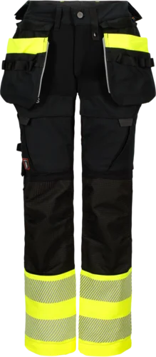 Dames-stretchbroek met hoge zichtbaarheid, klasse 1 Wenaas Medium