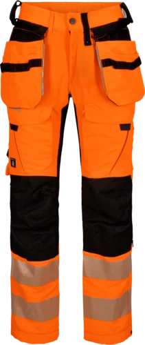 Hi-vis mens stretch trousers, class 2 Wenaas Medium