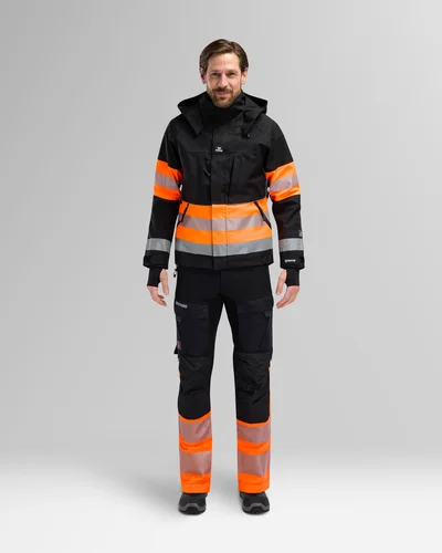 Hivis shell jacket man Wenaas Medium