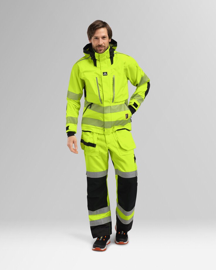 Hi-vis shelljacket 1 Wenaas