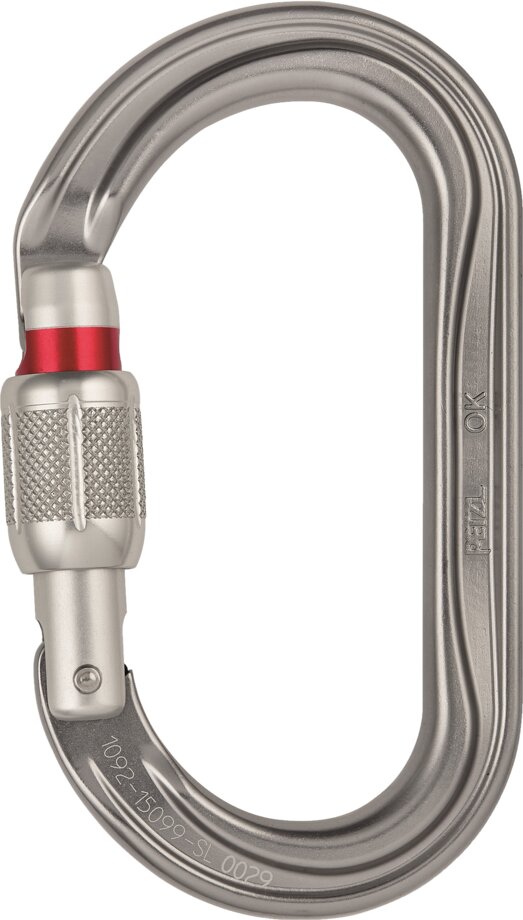 Karabin Skru Alu Petzl OK 1 Wenaas