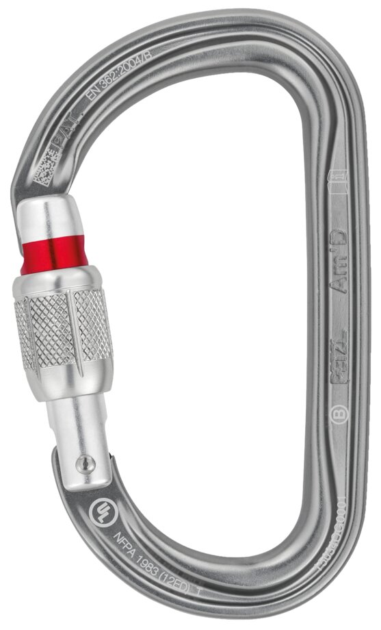 Karabiner SL Alu Petzl Am'D 1 Wenaas