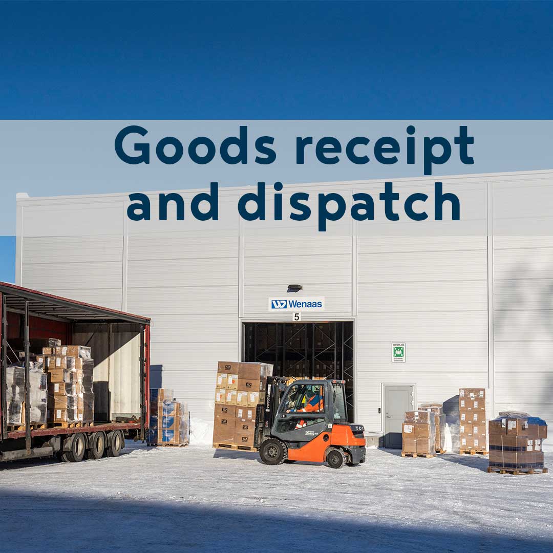 
• Gate for container unloading.
• Gate for pallet reception.
