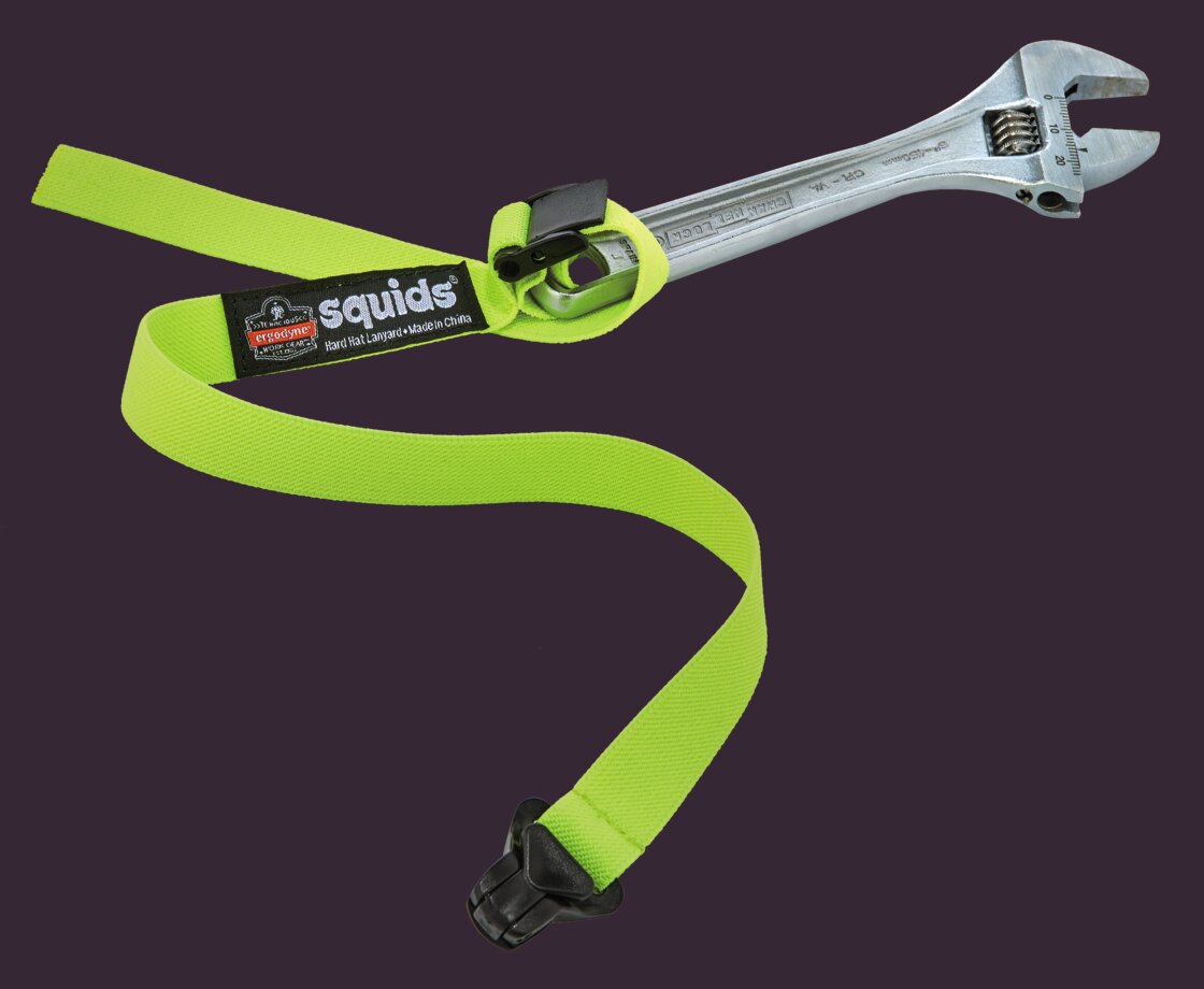 Clamp Hard Hat Lanyard 3 Wenaas