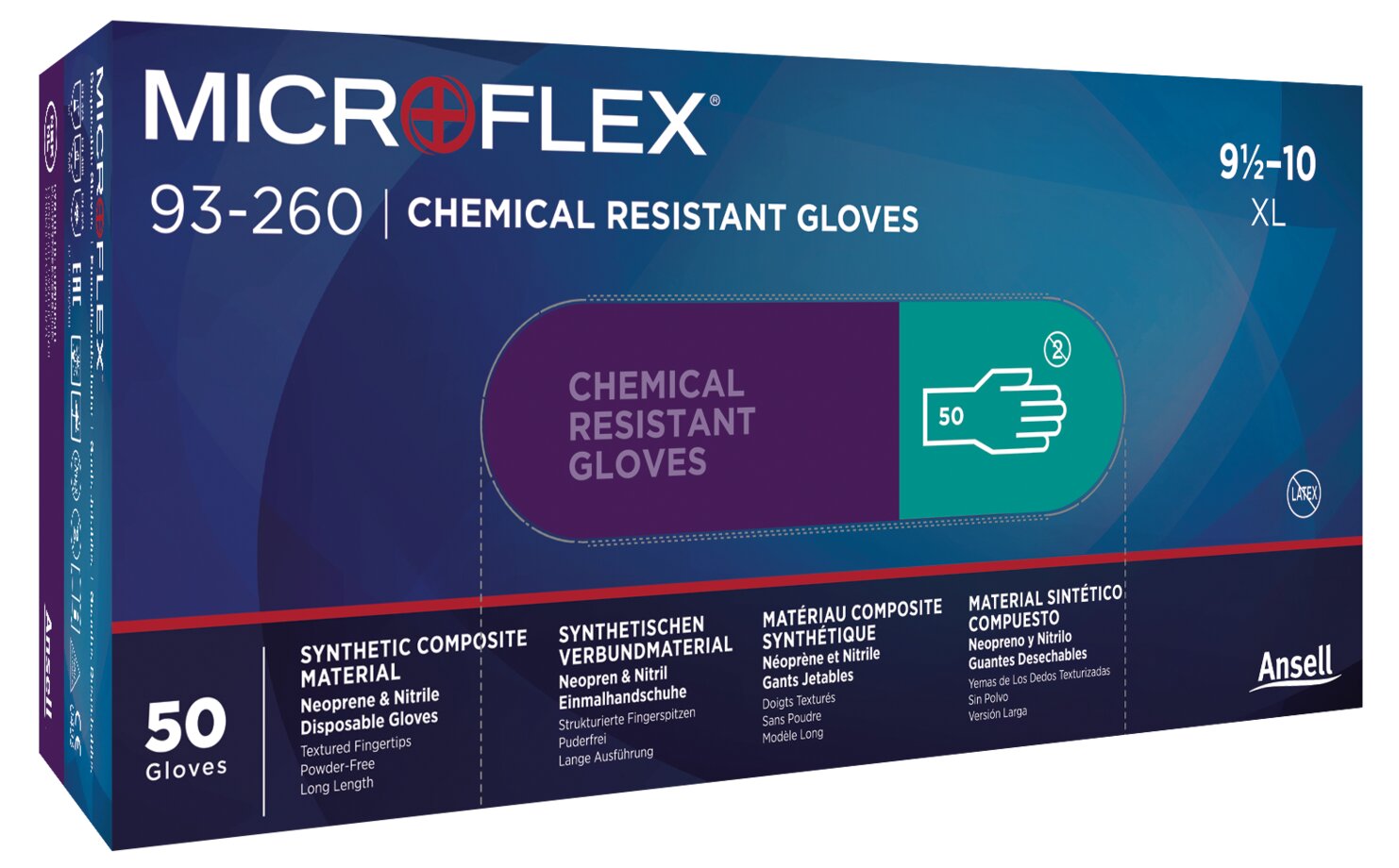 Glove Microflex 93-260 1 Wenaas