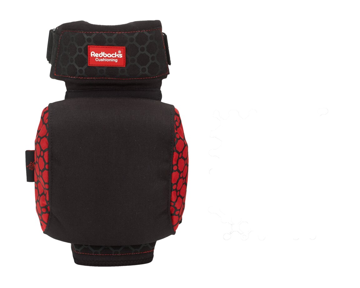 Knepads Redbacks with strap 1 Wenaas