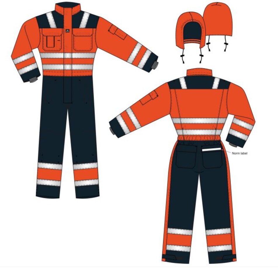 Vinterdress Flamtech multinorm 8 Wenaas
