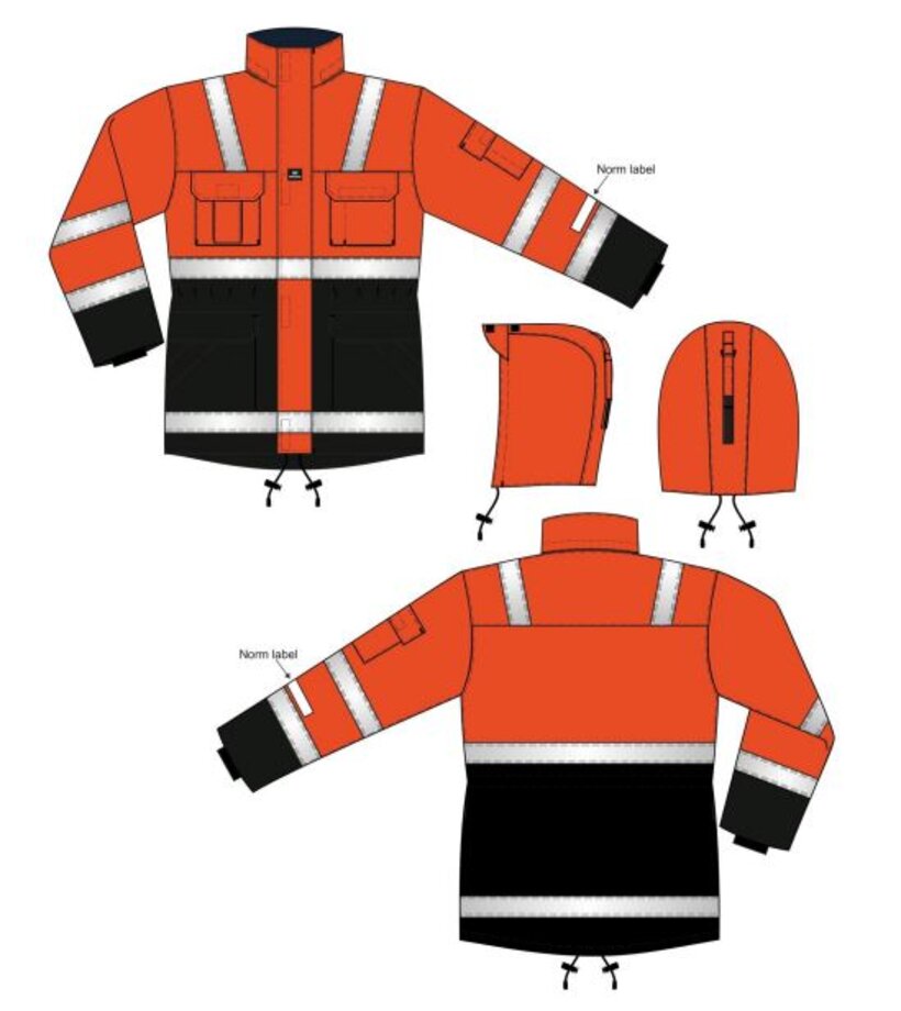 Parka Flamtech multin 7 Wenaas
