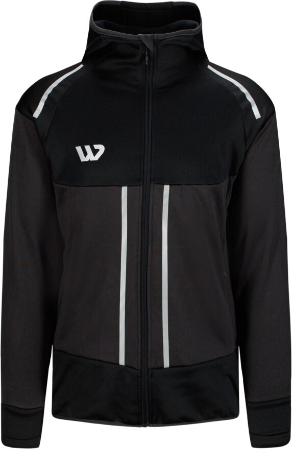 Stretch fleecejacket with hood 2 Wenaas