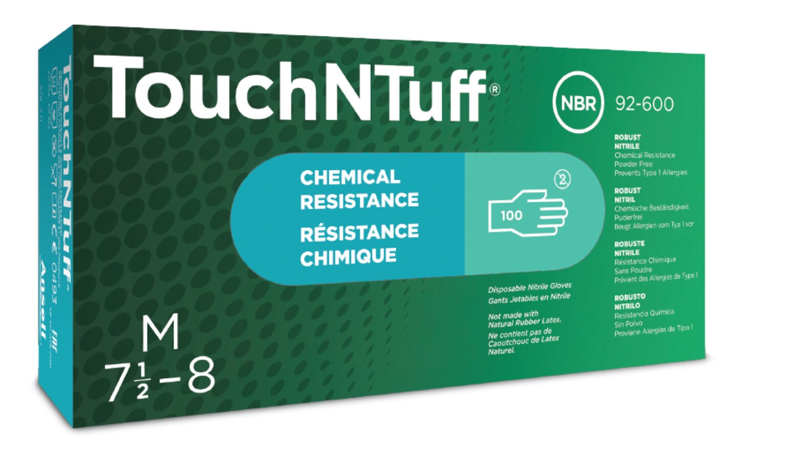 Glove TouchNTuff 92-600 à100 1 Wenaas