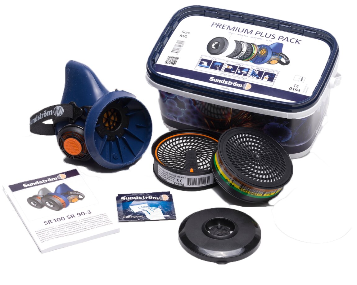 Mask Premium+ Pack ABEK1P3 3 Wenaas