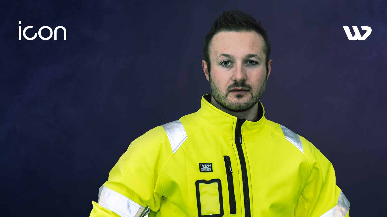 Man in Icon HiVis collection from Wenaas