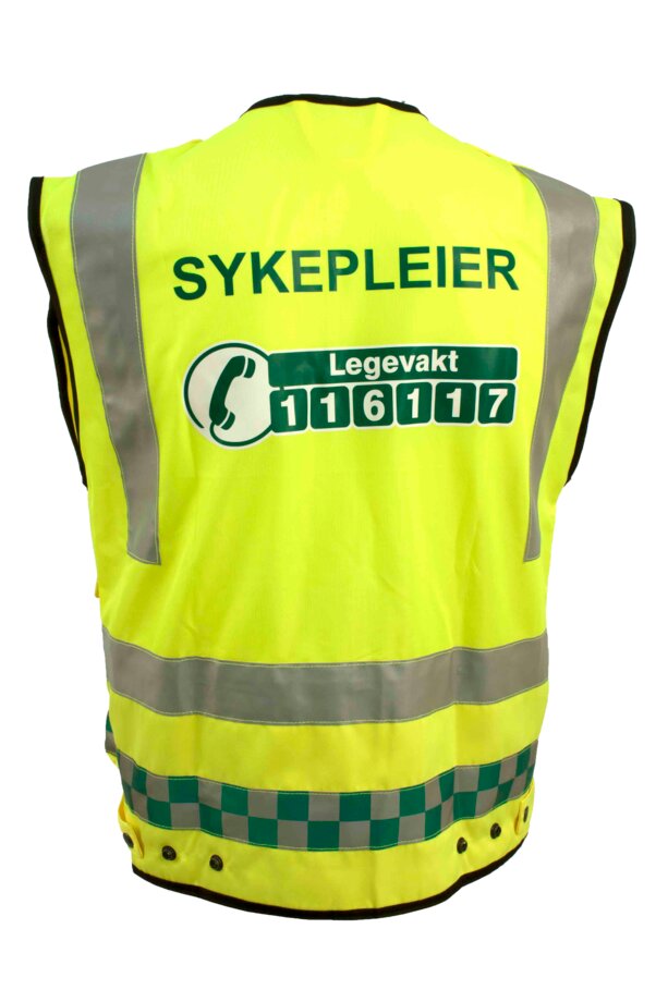 Waistcoat ambulance 07 EN20471 5 Wenaas