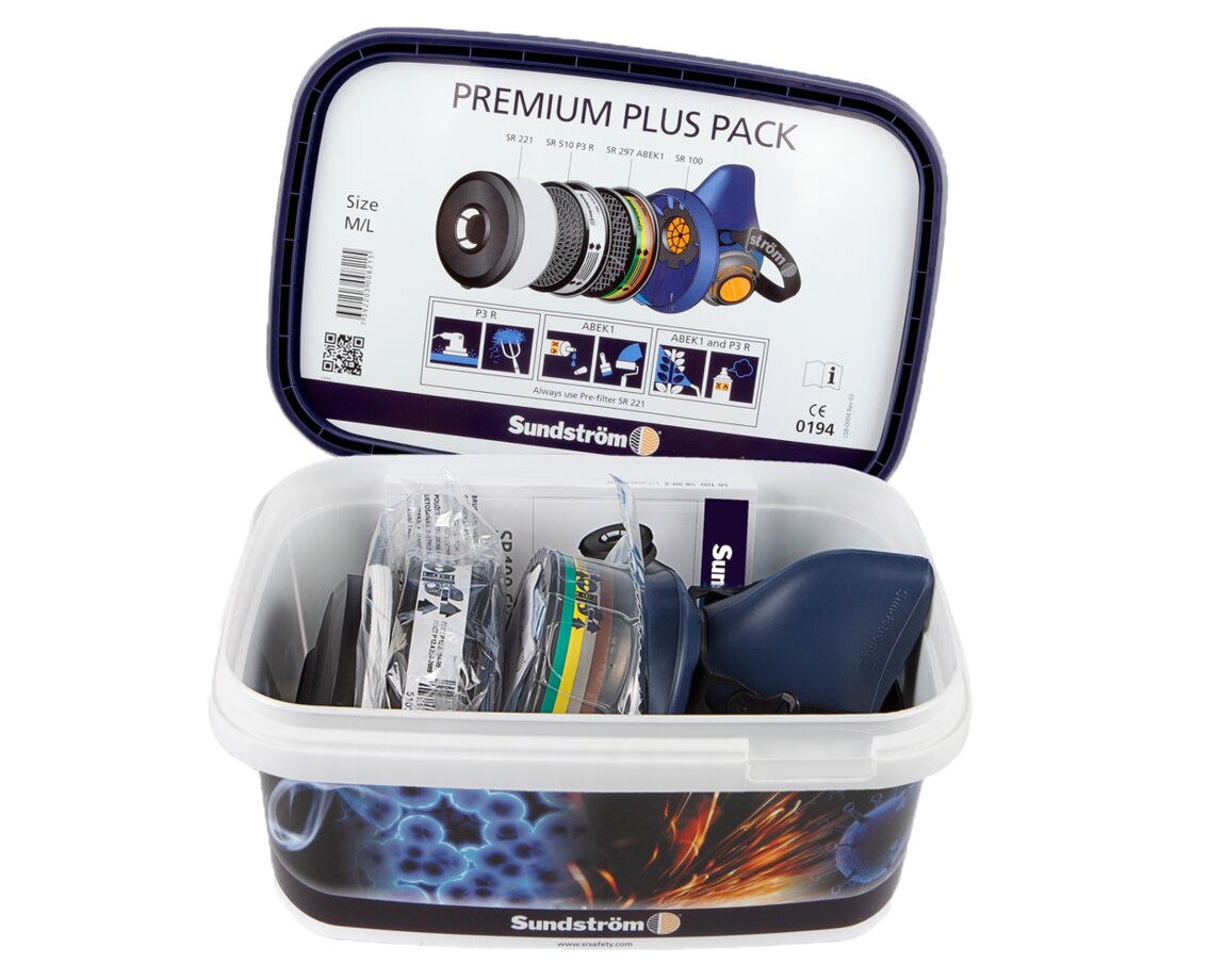 Mask Premium+ Pack Sundström 2 Wenaas