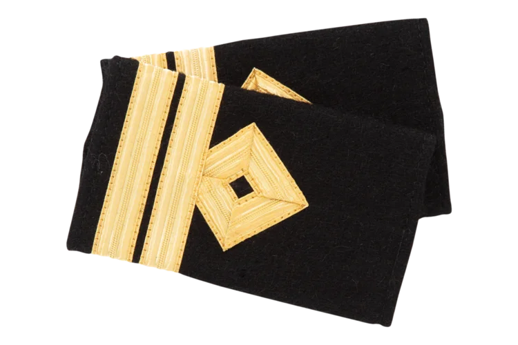 Epaulettes 2 stripes + diamond Wenaas Medium