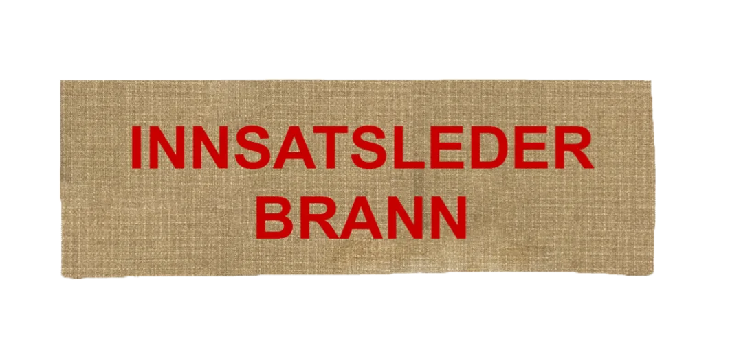 Text panel 5X14cm, PBImax, velcro Wenaas Medium