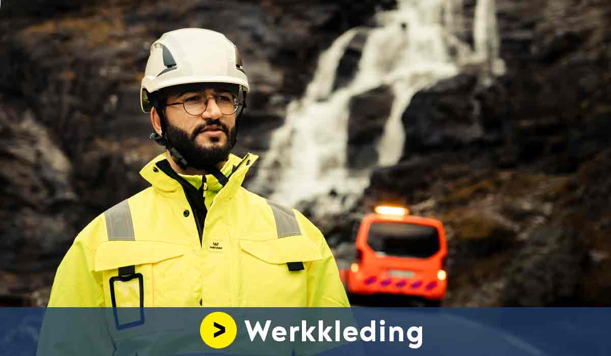 Man in werkkleding