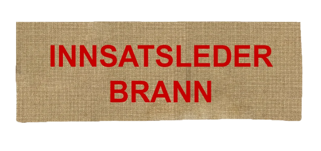 Text panel 14X40cm, PBImax, velcro Wenaas Medium