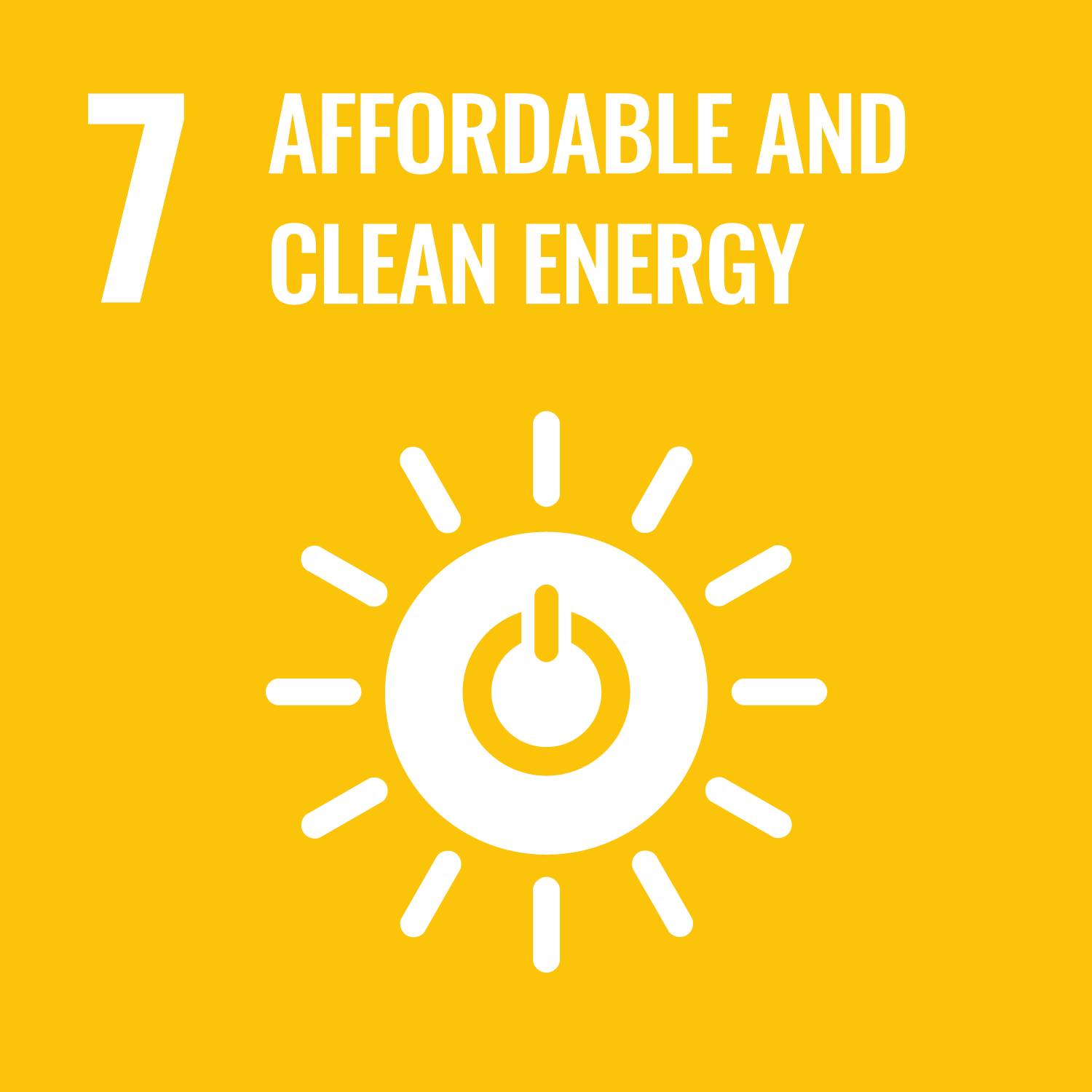 The goal is to ensure access to affordable, reliable, sustainable, and modern energy for all.
