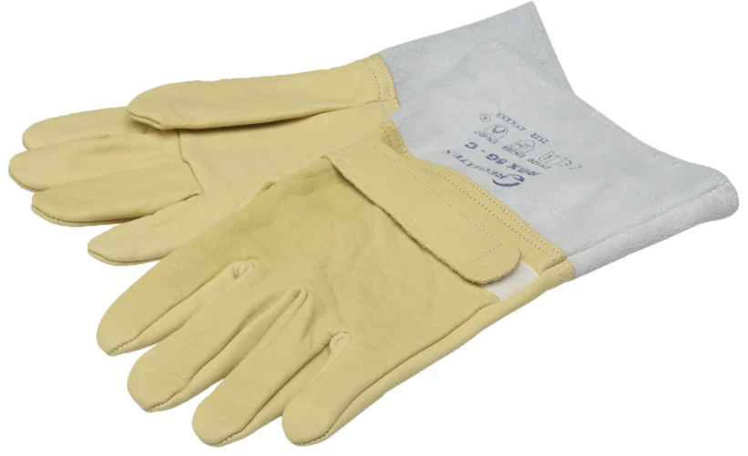 Leather overgloves Wenaas Medium
