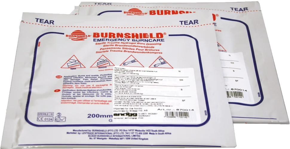 Brännskadebandage Burnsh 20x20cm Wenaas Medium