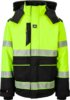 Mens winterjacket hivis 1 Fluorine Yellow/Black Wenaas  Miniature