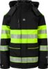 Mens winterjacket hivis 1 Black/Fluorine Yello Wenaas  Miniature