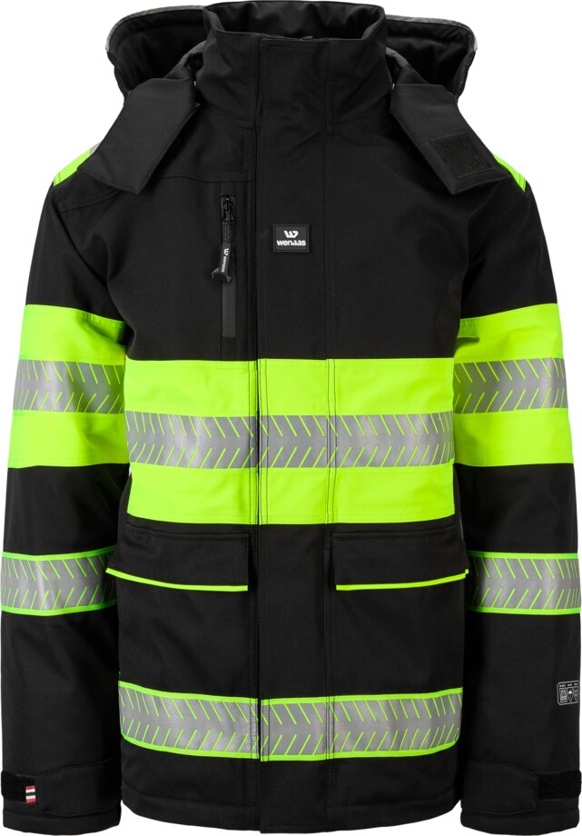 Mens winterjacket hivis 2 Wenaas